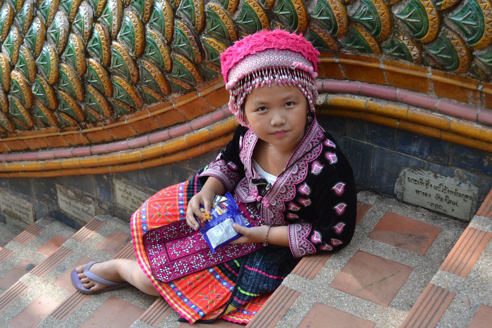 Nikon D3100 sample photo. Girl, sad, hmong photography