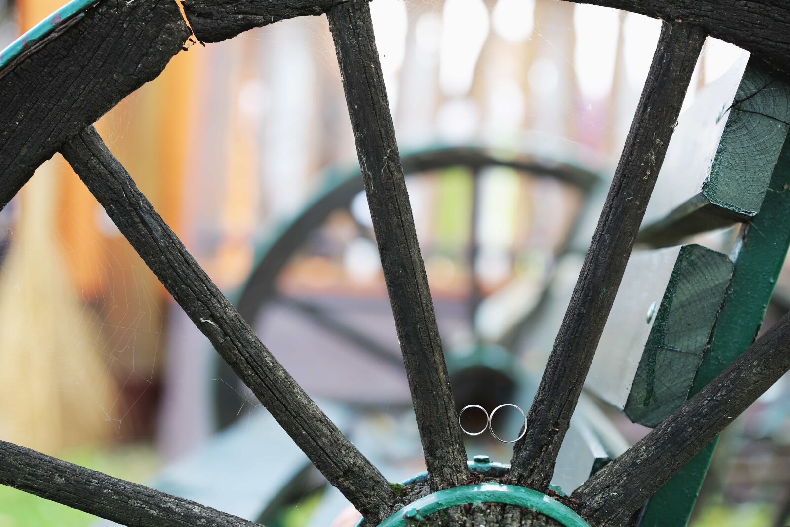 Canon EF 100mm F2.8 Macro USM sample photo. Bench, wedding ring, wheels photography