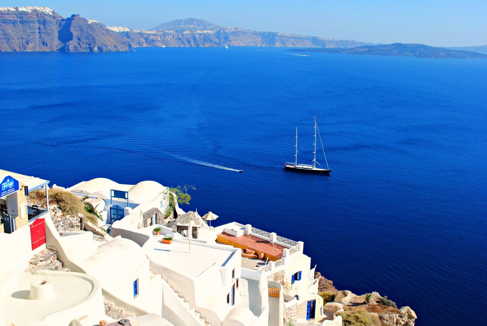 Nikon D3000 sample photo. Santorini, travel, holidays photography