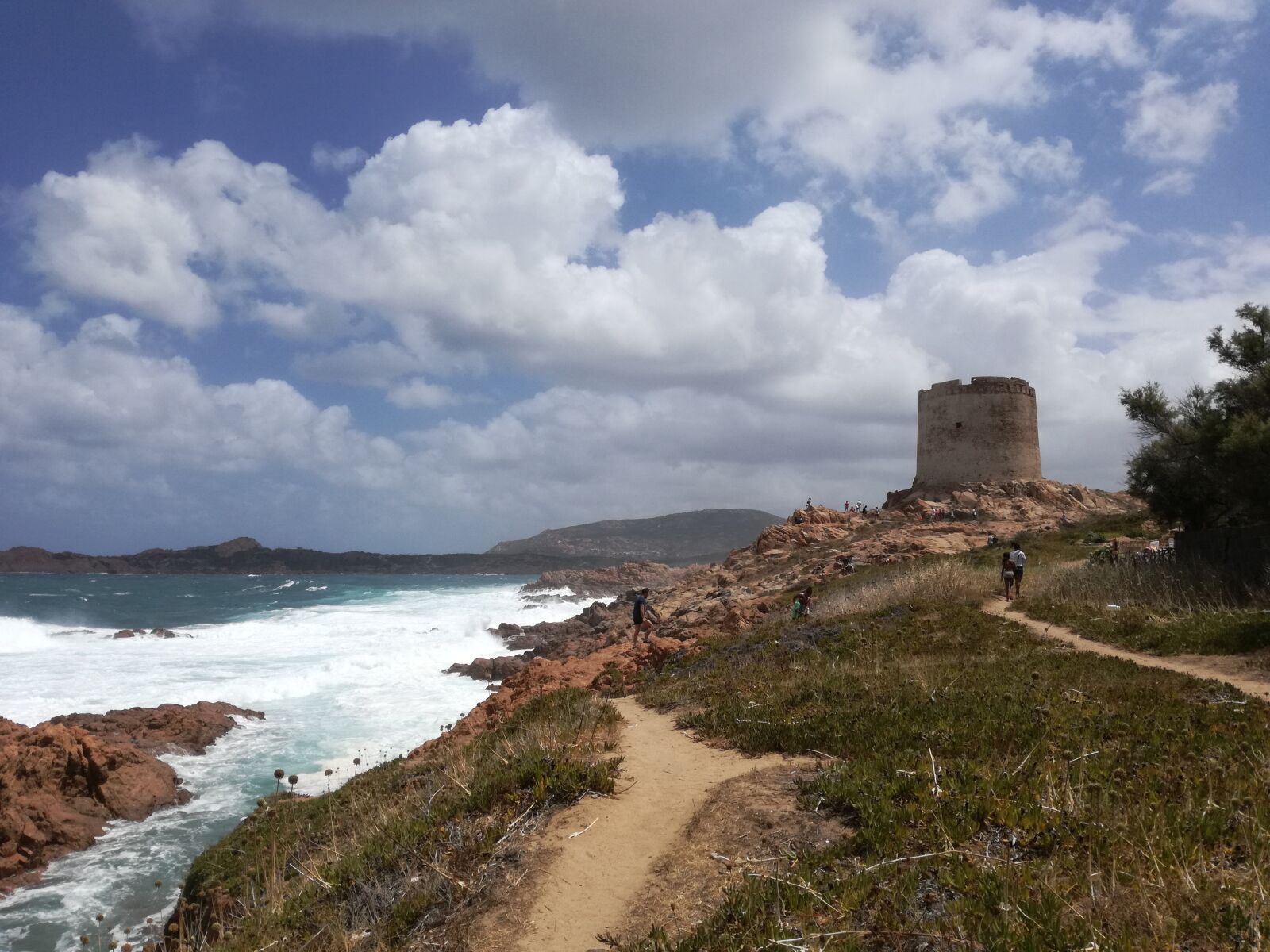HUAWEI P9 LITE sample photo. Isola rossa, sea, sardinia photography
