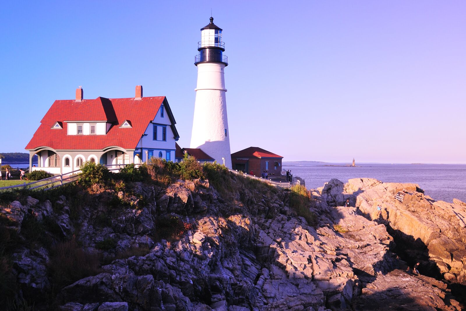 Nikon D300 sample photo. Lighthouse, cape elizabeth, portland photography