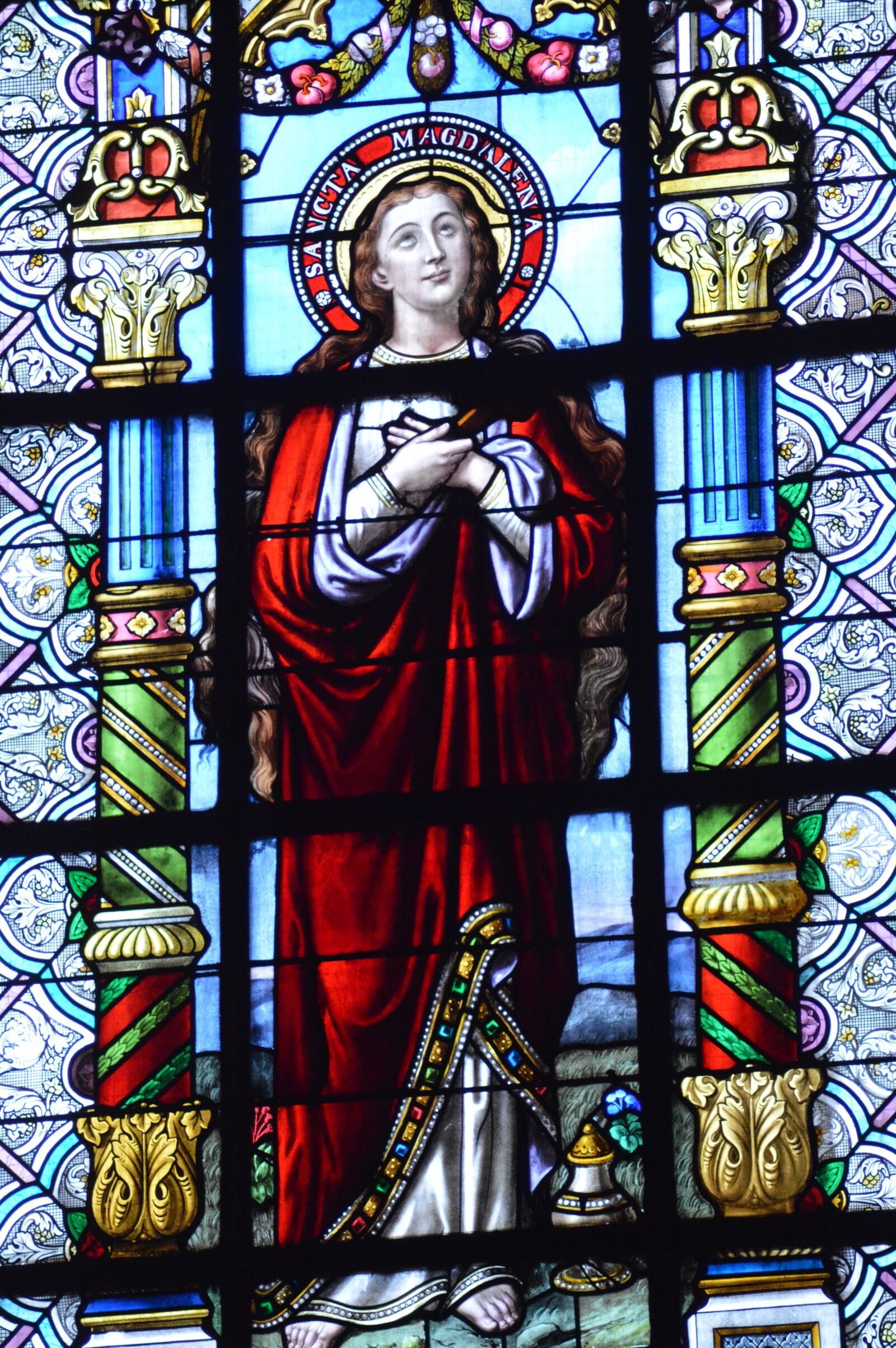 Nikon D3200 sample photo. Stained glass, window, church photography