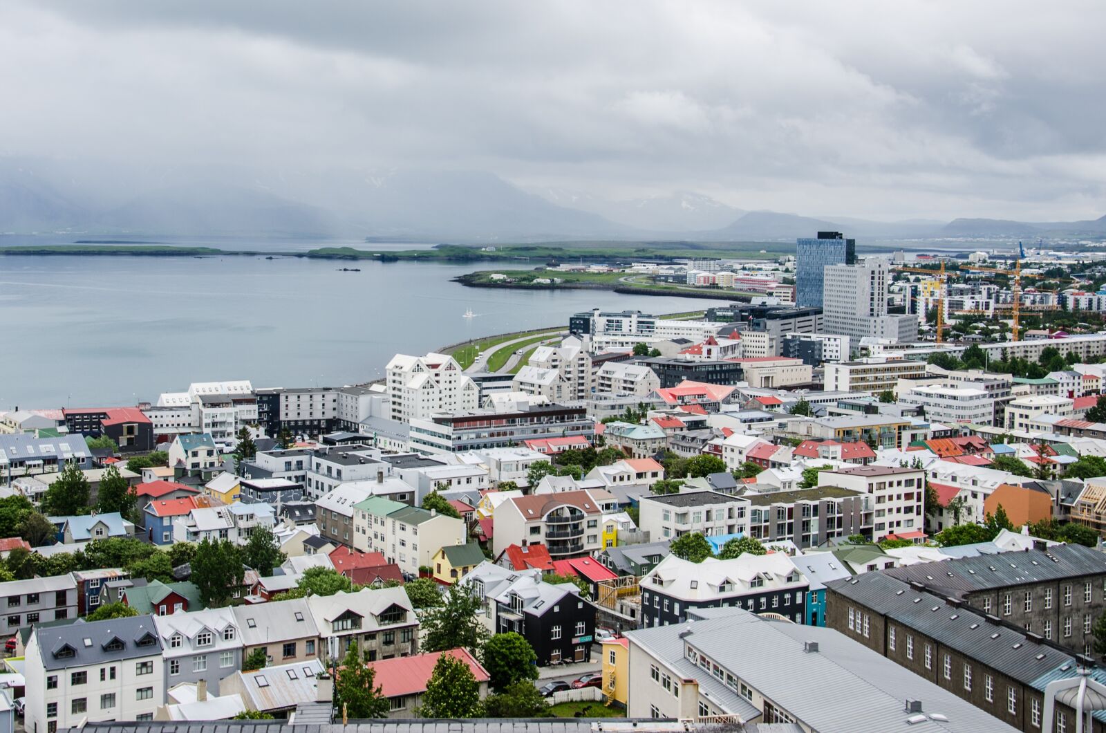 Nikon D7000 sample photo. Reykjavik, capital, city photography
