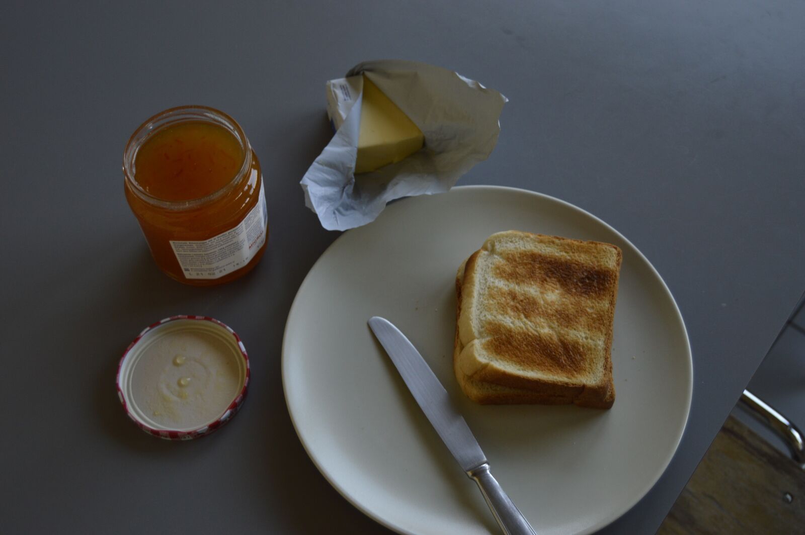 Nikon D3200 sample photo. Bread, toast, butter photography