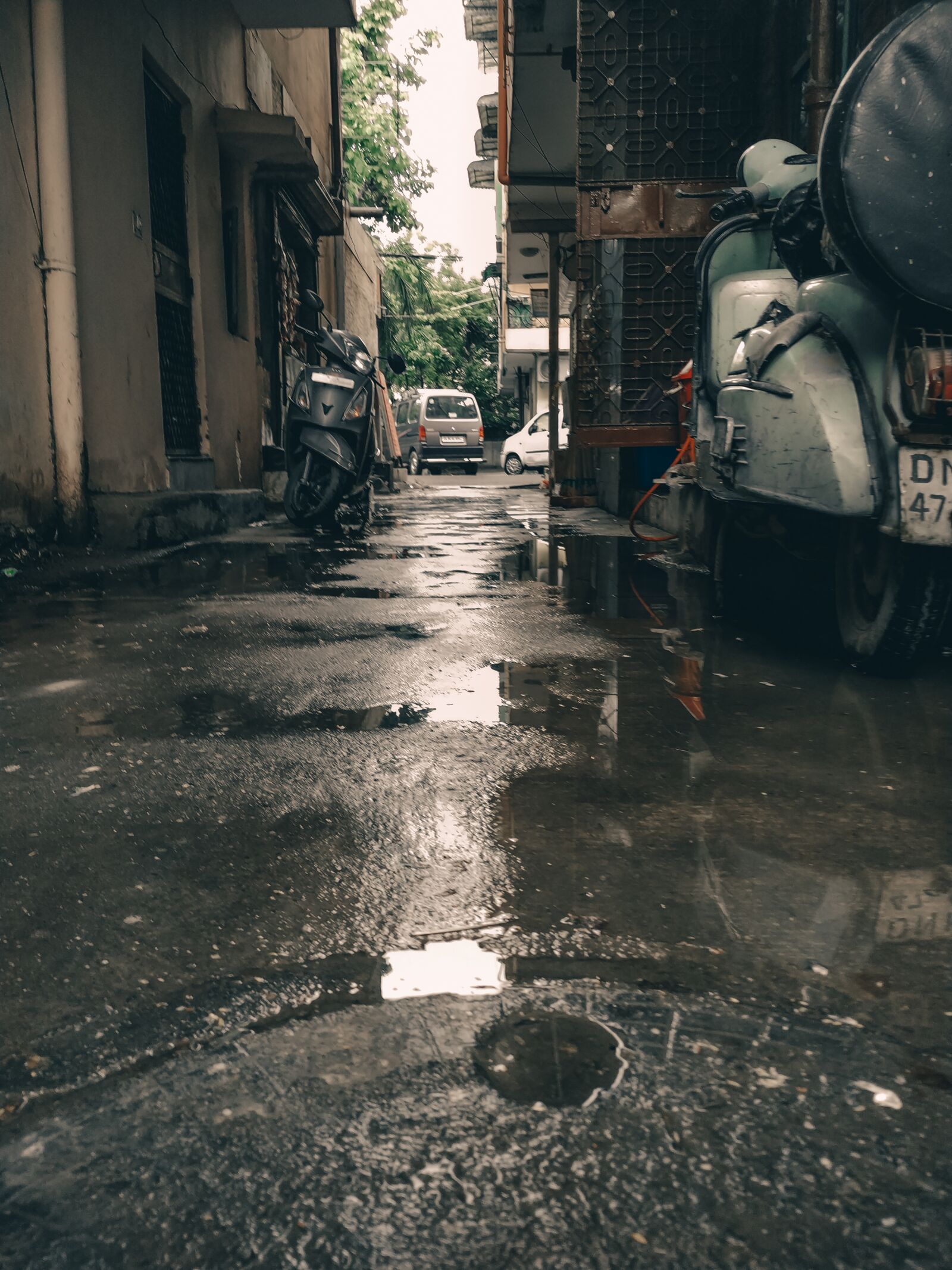 Xiaomi Mi A2 sample photo. Street, monsoon, rain photography