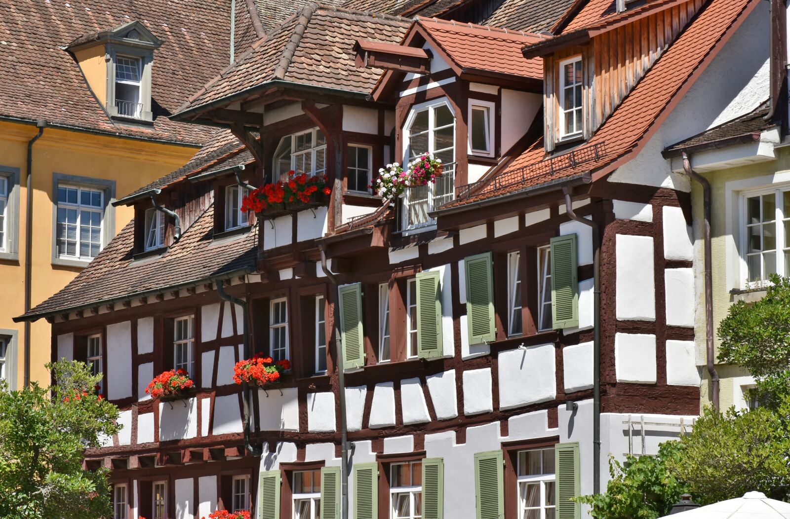 Nikon D7200 sample photo. Meersburg, lake constance, houses photography