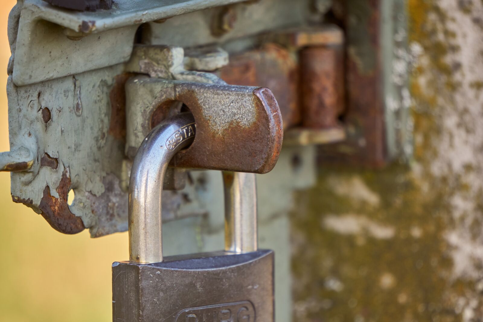 Sony E 55-210mm F4.5-6.3 OSS sample photo. Castle, padlock, closed photography