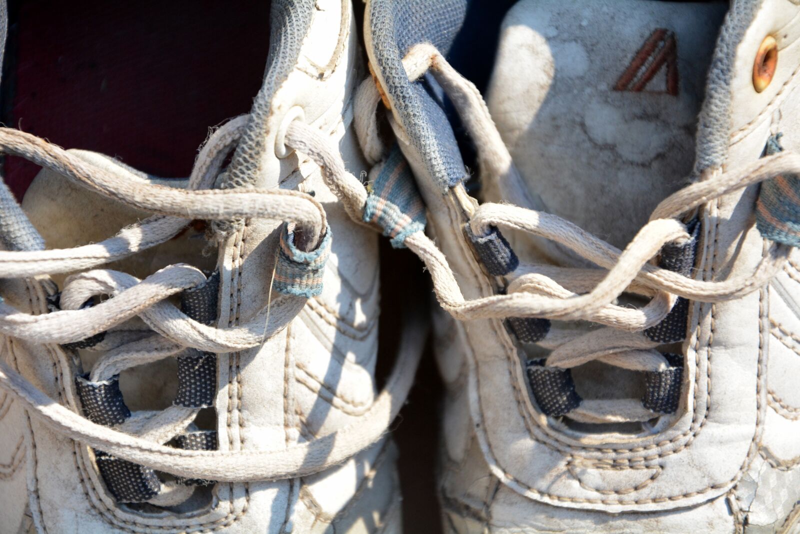Nikon D5200 sample photo. Shoe laces, ruined, sneakers photography