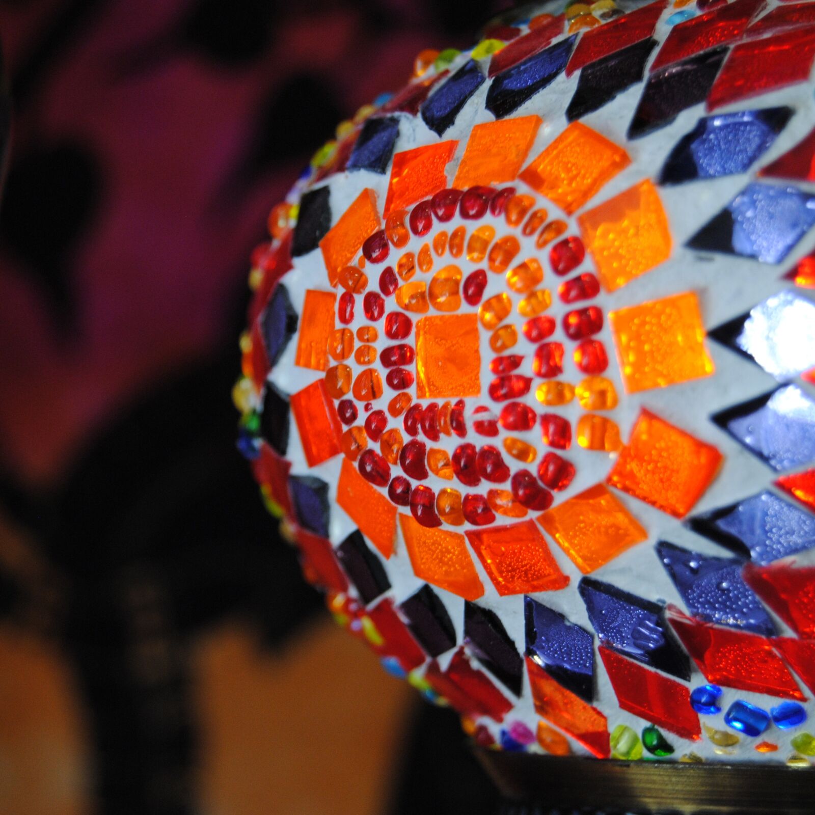 Nikon D3000 sample photo. Lamps turkish, light, ornaments photography