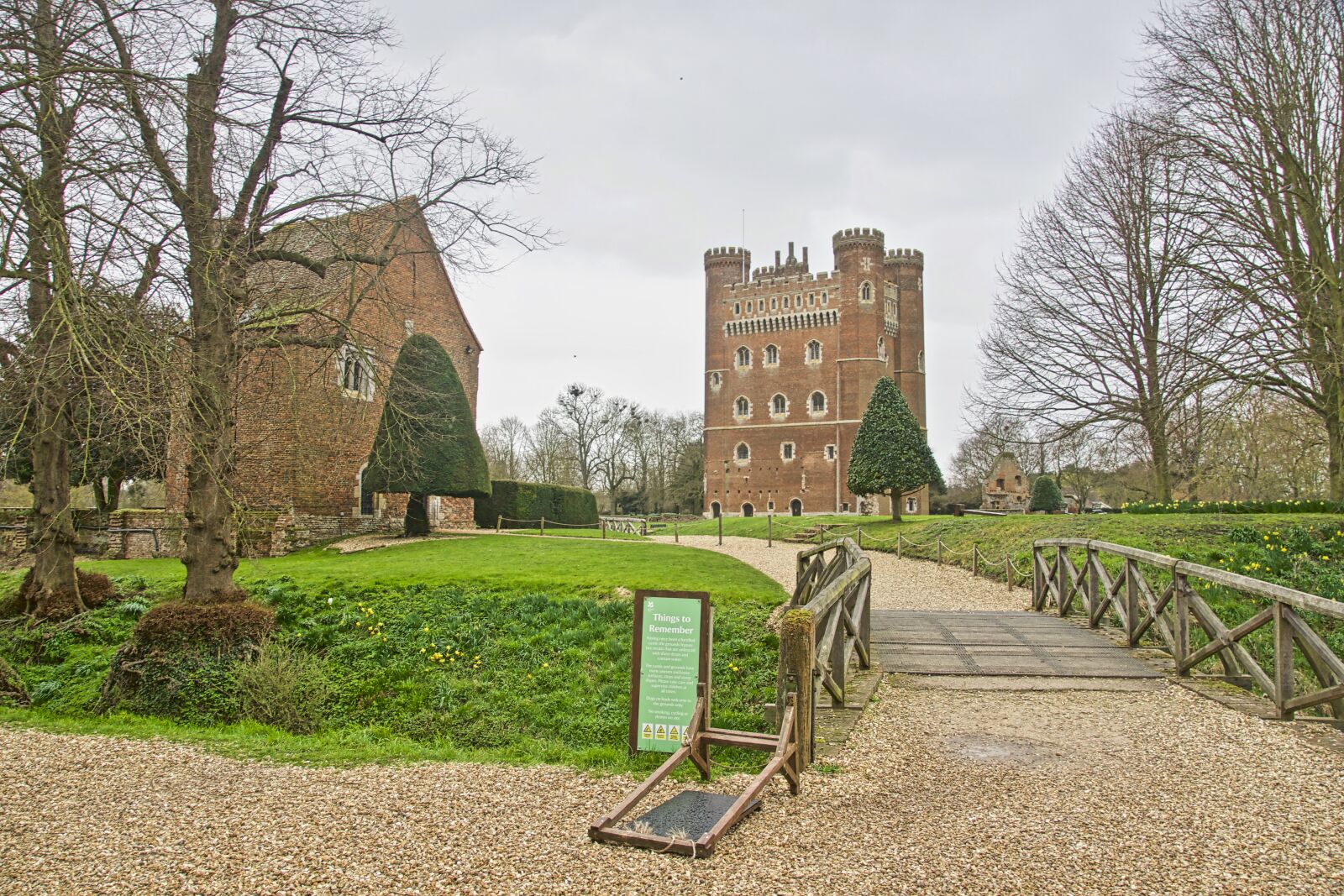 Sony a6500 sample photo. Tattershall, castle, lincolnshire photography
