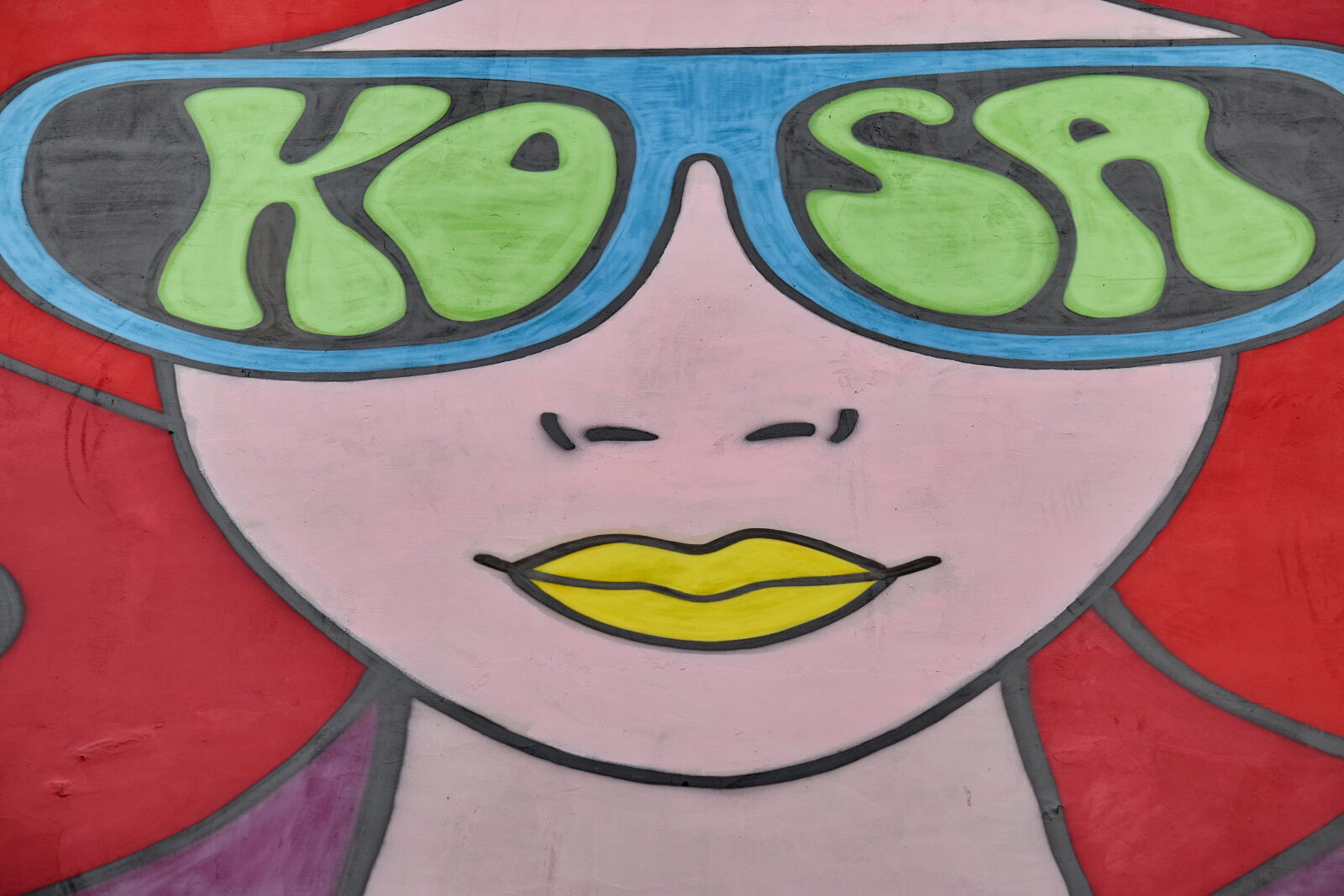 Nikon D5500 sample photo. Art, colorful, face, graffiti photography