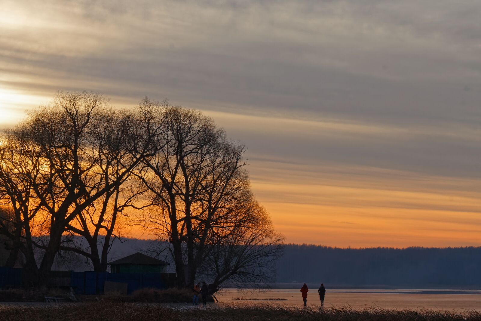 Canon EOS 500D (EOS Rebel T1i / EOS Kiss X3) sample photo. Evening, winter, stroll photography