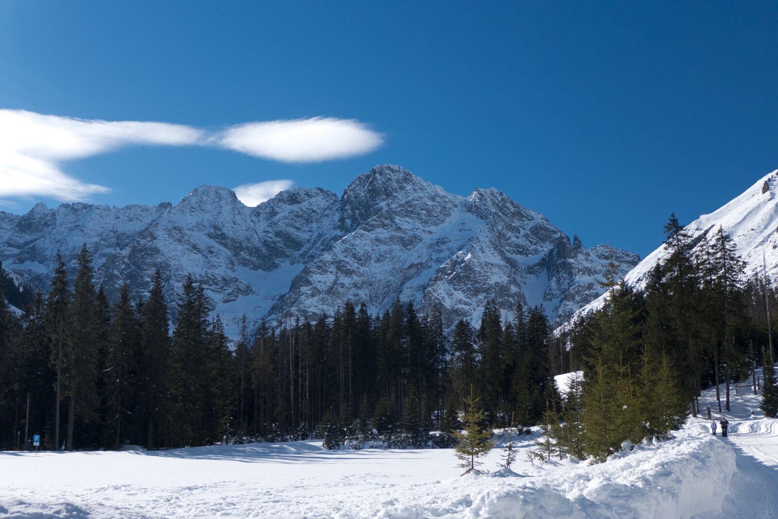 Panasonic Lumix DMC-LX7 sample photo. Tatry, mountains, winter in photography