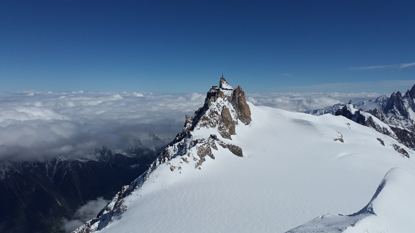 Samsung Galaxy Alpha sample photo. Aiguille du midi, chamonix photography