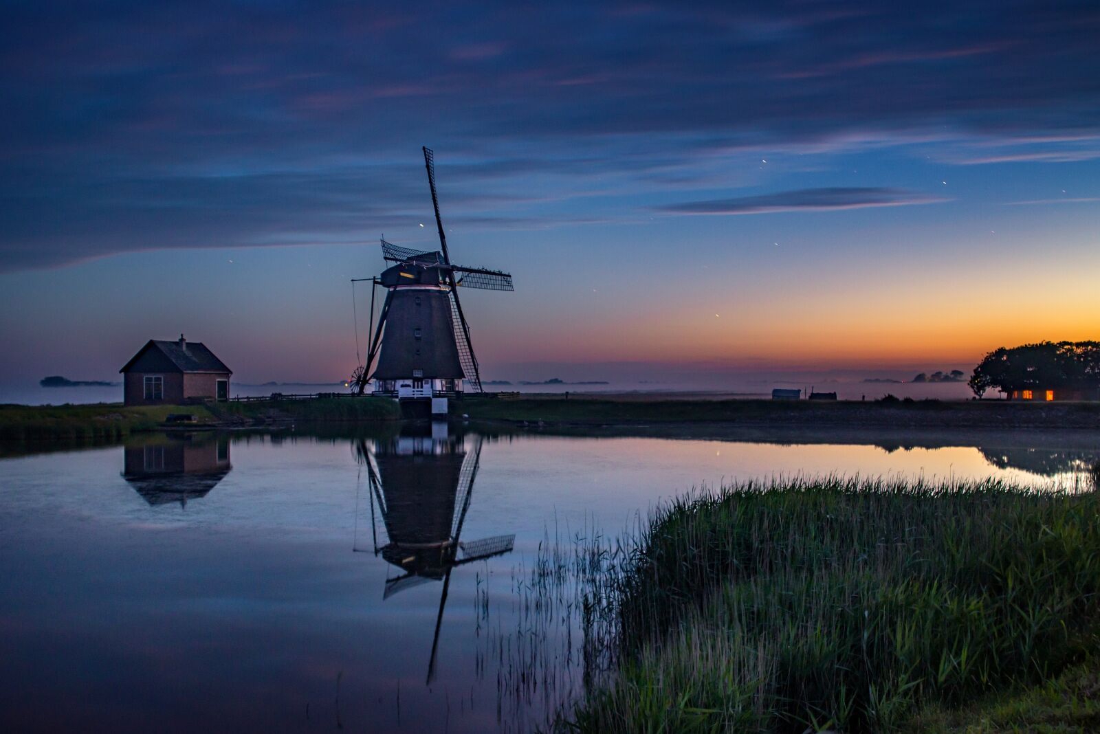 Nikon D600 sample photo. Windmill, night, sky photography