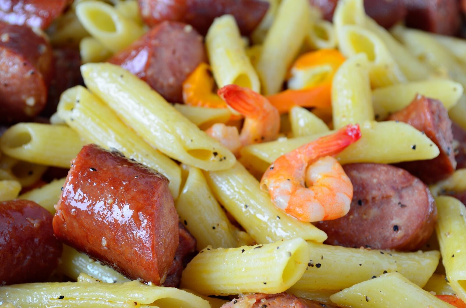 Nikon D5100 sample photo. Pasta, meal, food photography