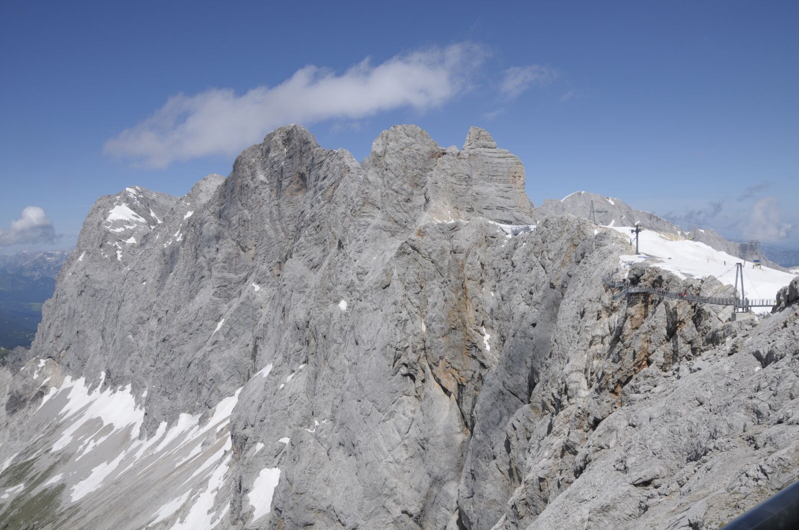 Nikon D300 sample photo. Dachstein, cable car, mountains photography
