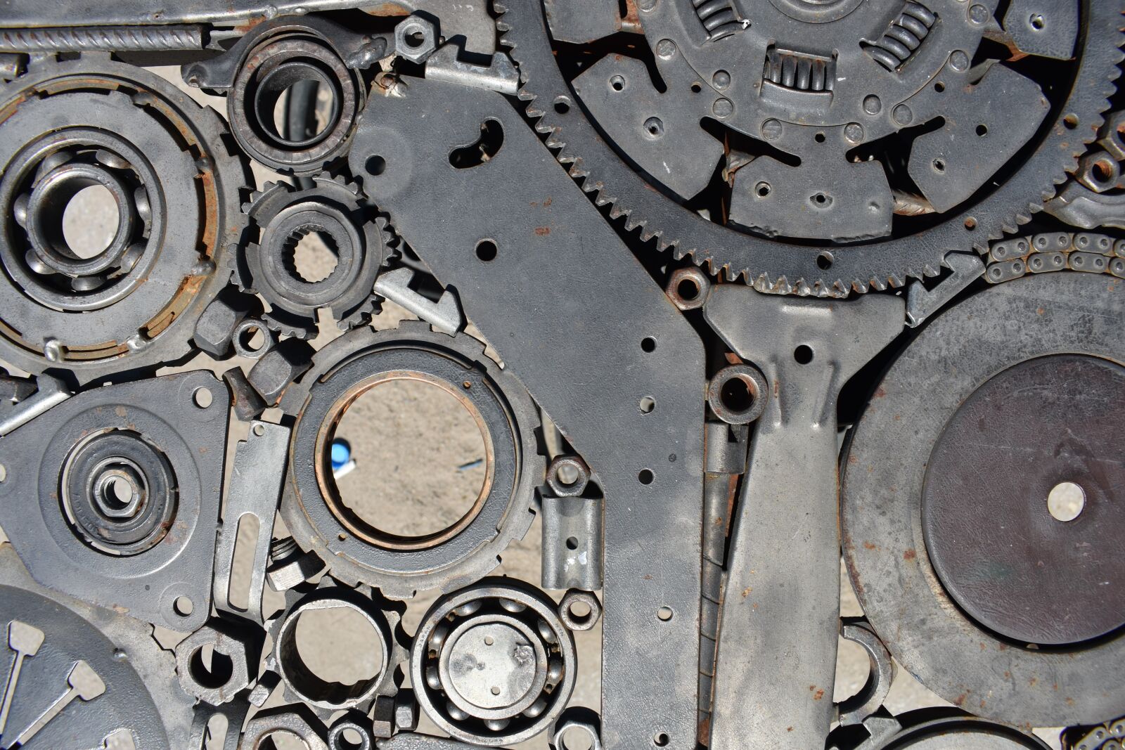 Nikon D3400 sample photo. Metal, surface, background photography