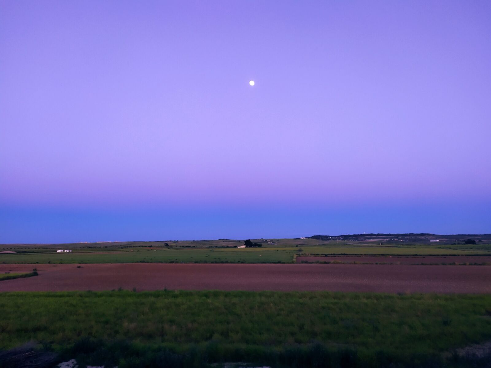 Xiaomi Redmi Note 7 sample photo. Countryside, sunset, madrid photography