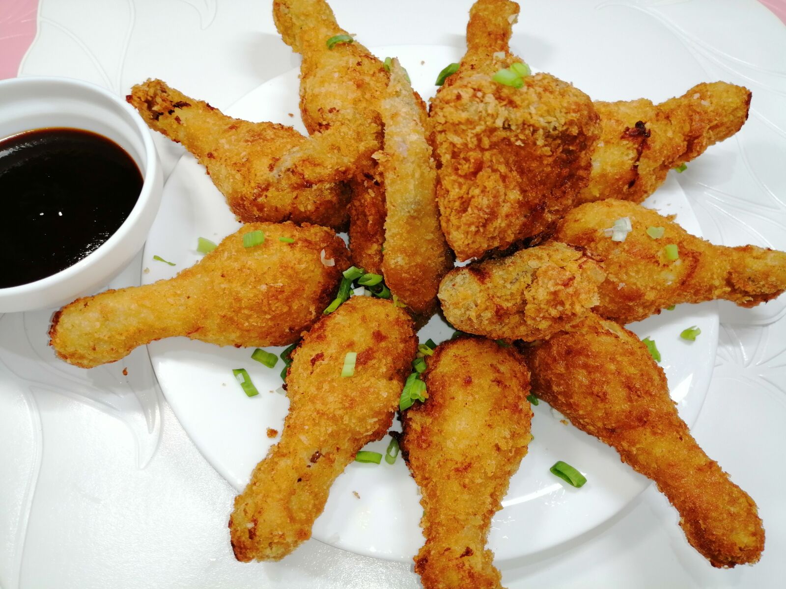 HUAWEI JKM-LX2 sample photo. Chicken breaded, crispy chicken photography