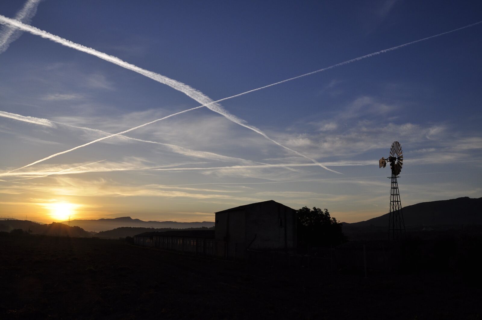 Nikon D5000 sample photo. Dawn, spain, mill photography