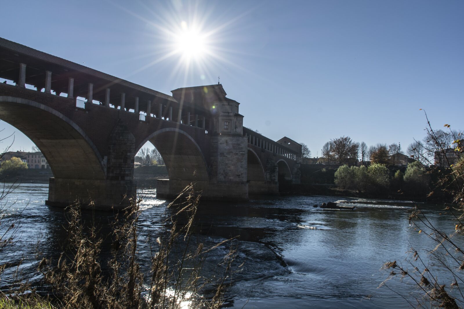 Nikon D7100 sample photo. River, bridge, pavia photography