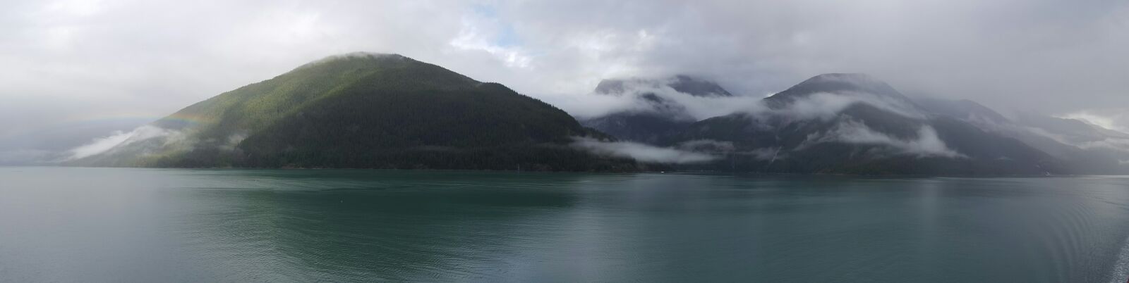 Samsung Galaxy S6 sample photo. Alaska, open water, mountains photography