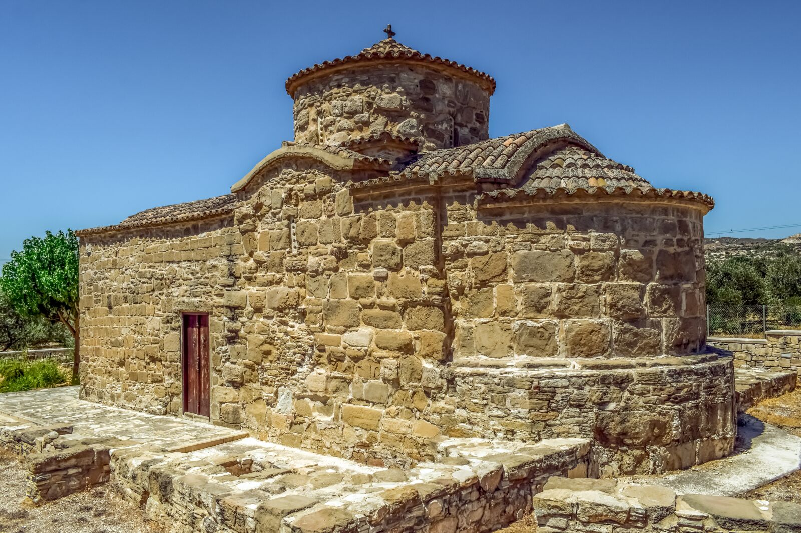Nikon D3300 sample photo. Panagia tou kampou, church photography