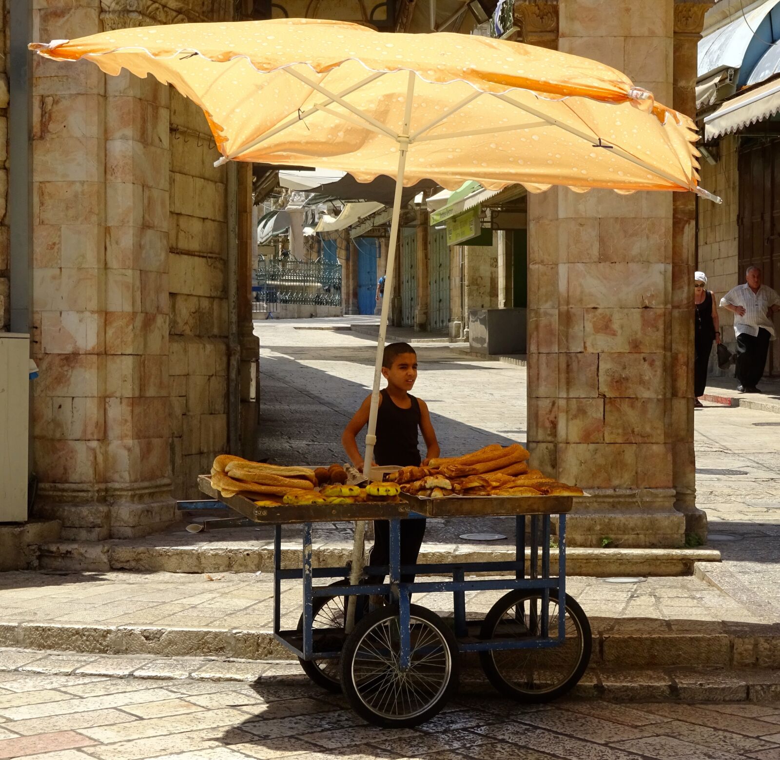 Sony Cyber-shot DSC-WX350 sample photo. Jerusalem, bread, israel photography