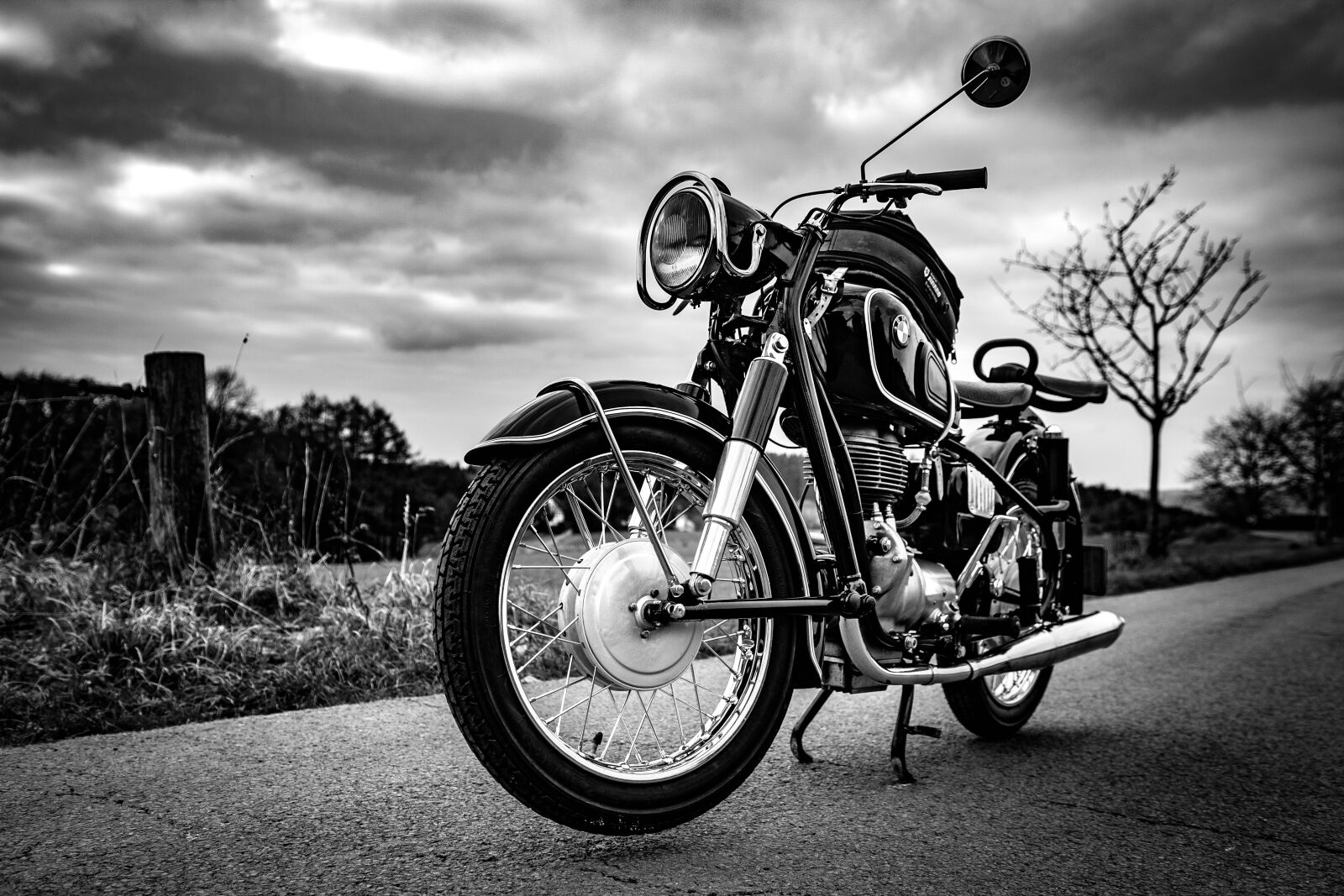 Canon EOS 70D sample photo. Motorcycle, bmw, landscape photography