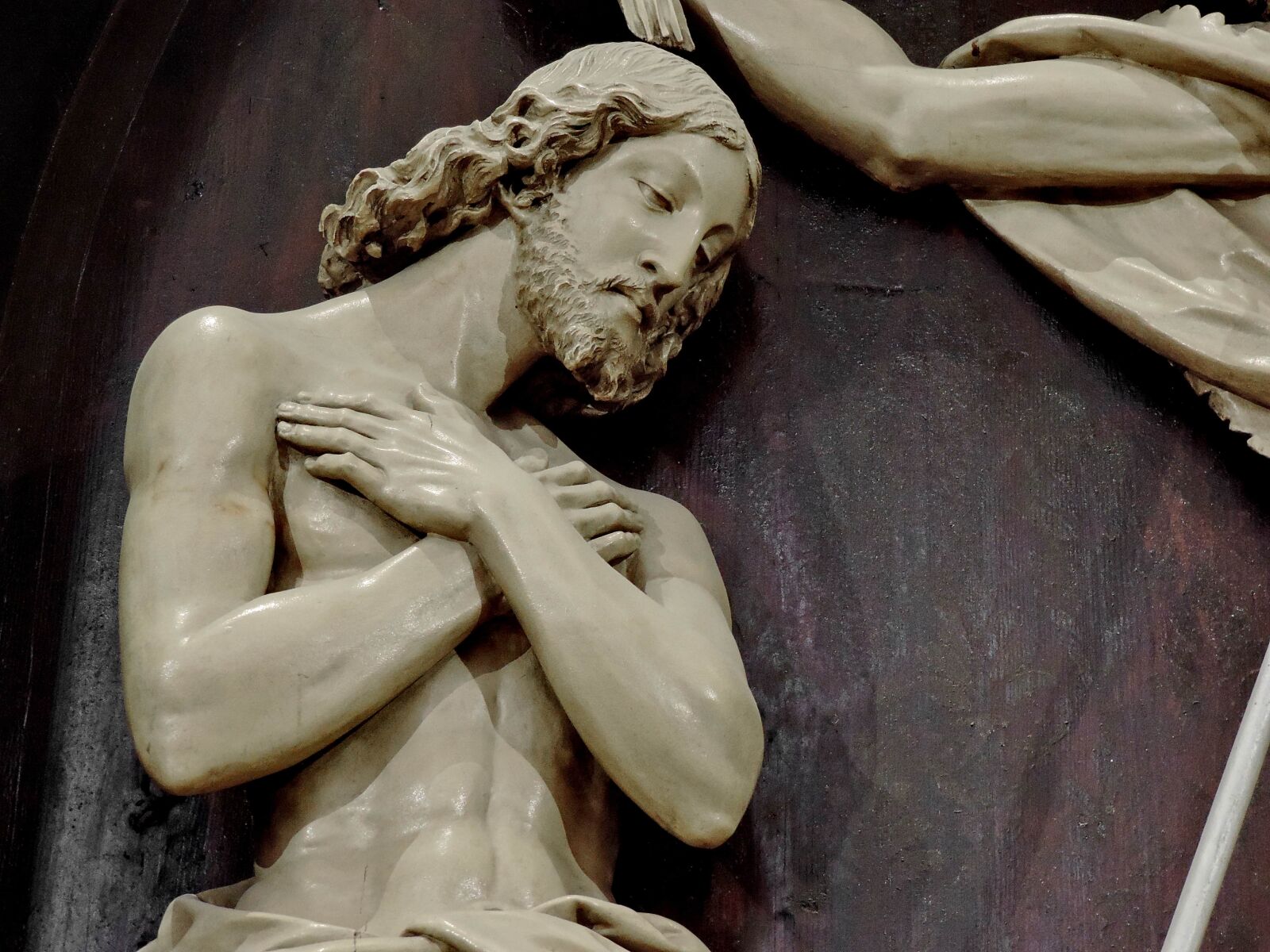 Nikon Coolpix P520 sample photo. Christ, christianity, marble, resurrection photography