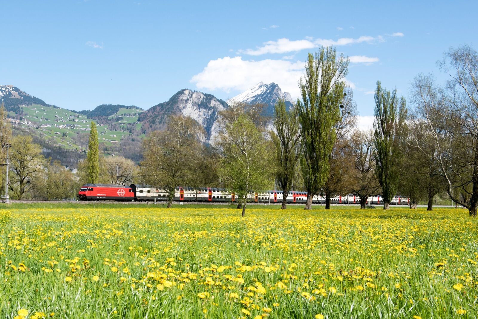 Nikon D810 sample photo. Spring, switzerland, landscape photography