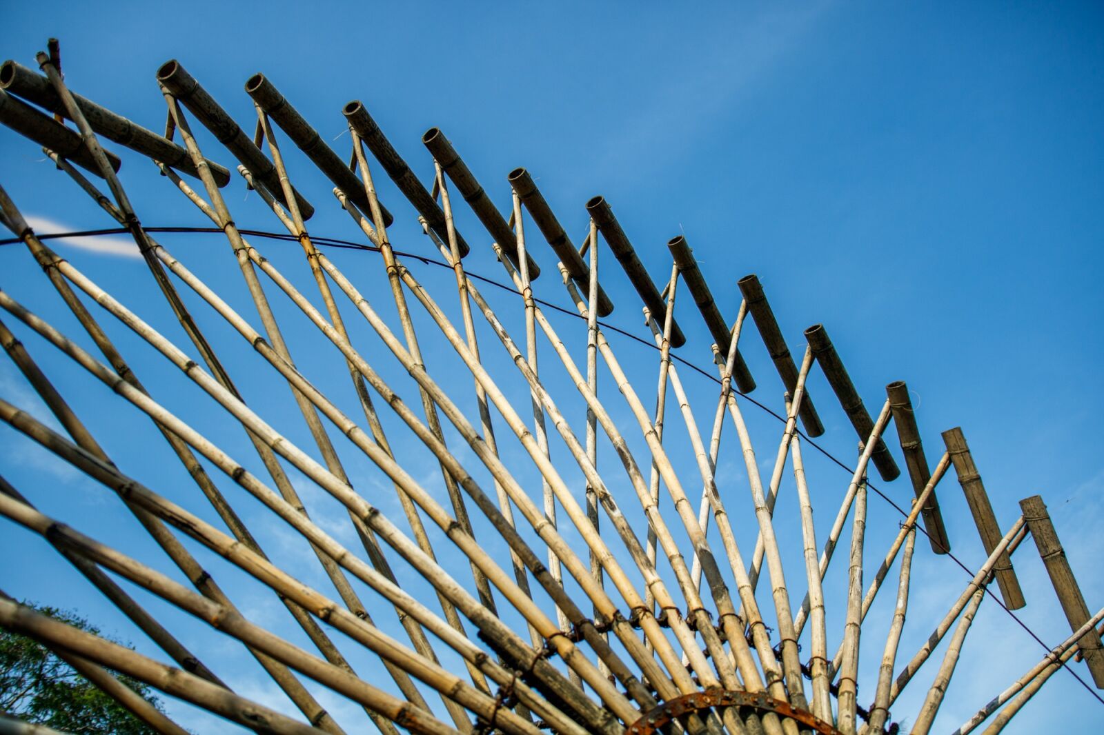 Canon EOS 750D (EOS Rebel T6i / EOS Kiss X8i) sample photo. Bamboo, water wheel, natural photography