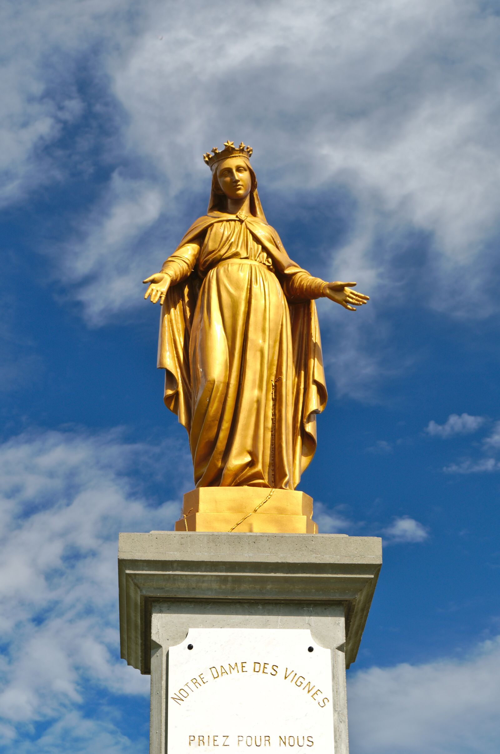 Pentax K-50 sample photo. Sainte, virgin, mary photography