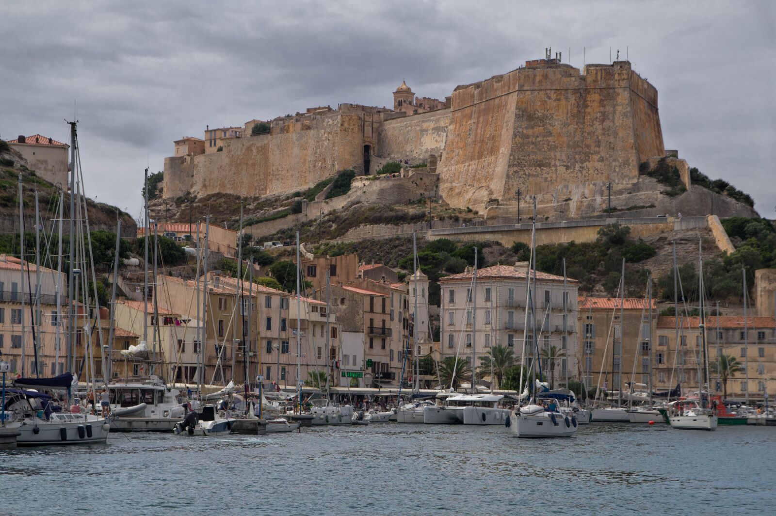 Pentax KP sample photo. Corsican, bonifacio, port photography