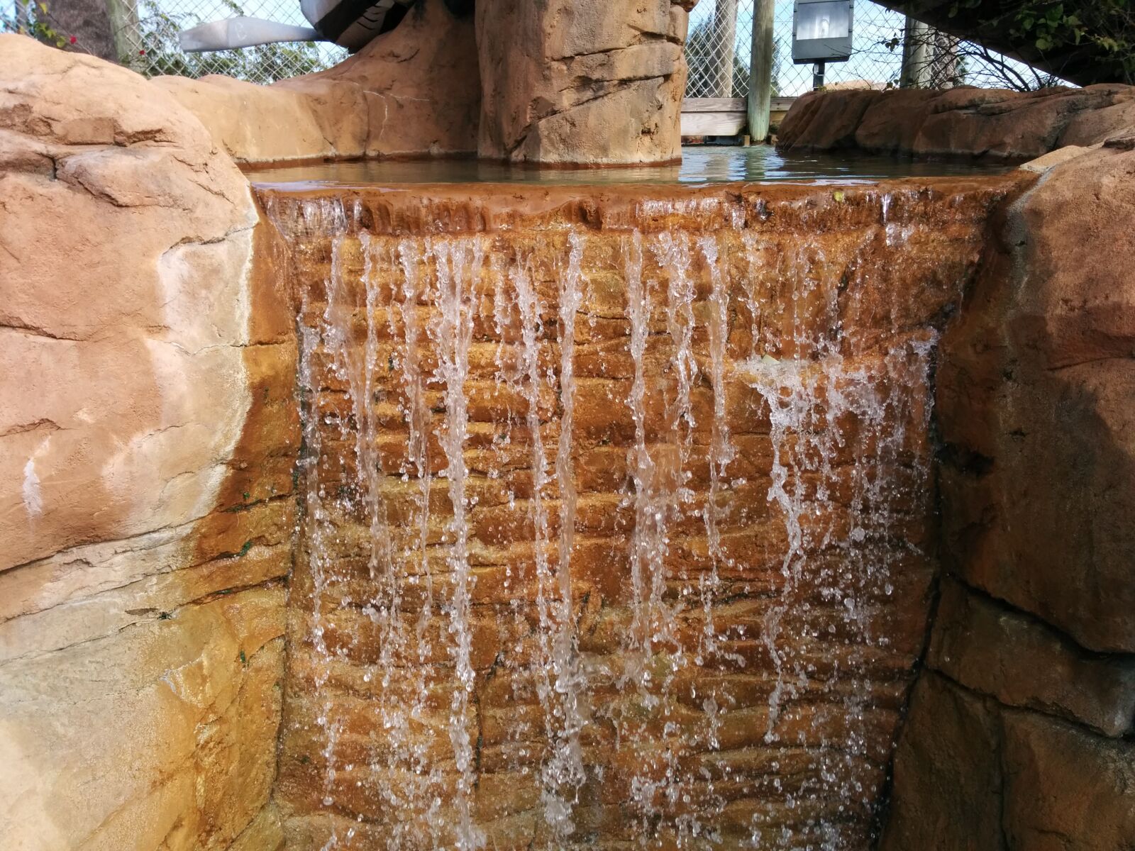 LG Nexus 5 sample photo. Waterfall, stone, nature photography
