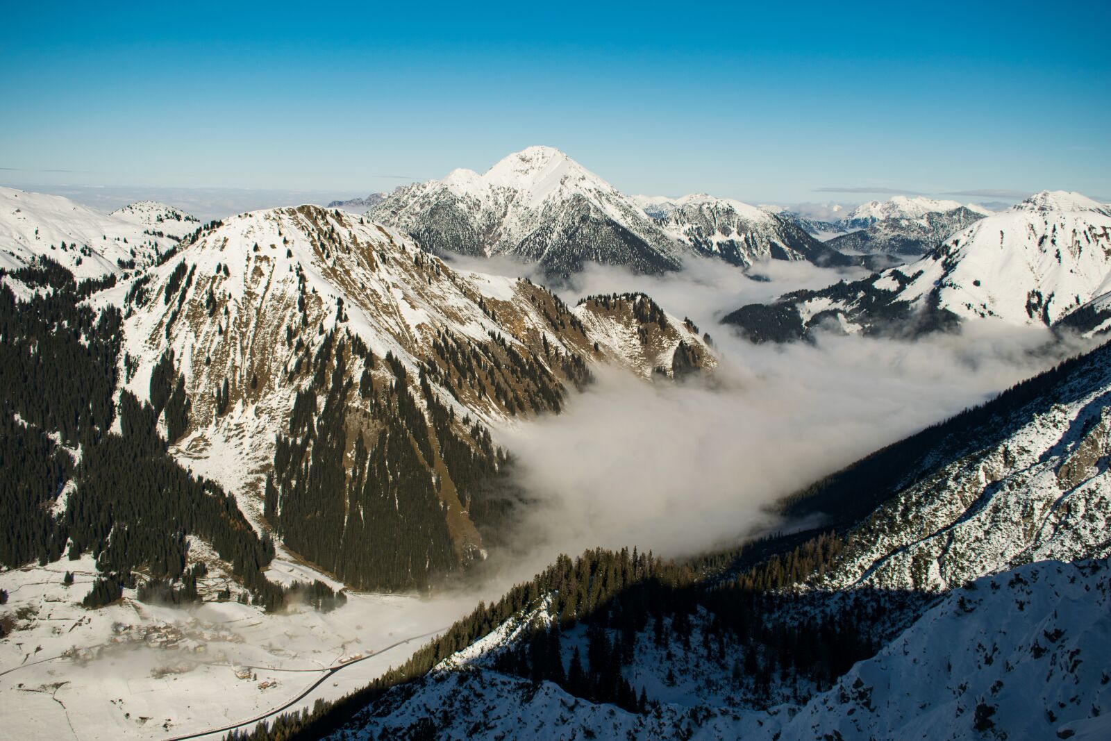 Nikon D3300 sample photo. Alps, november, autumn photography