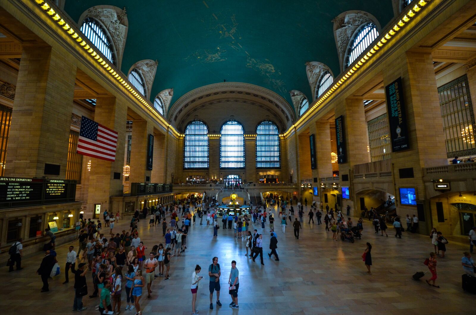 Nikon D5100 sample photo. Grand central terminal, grand photography