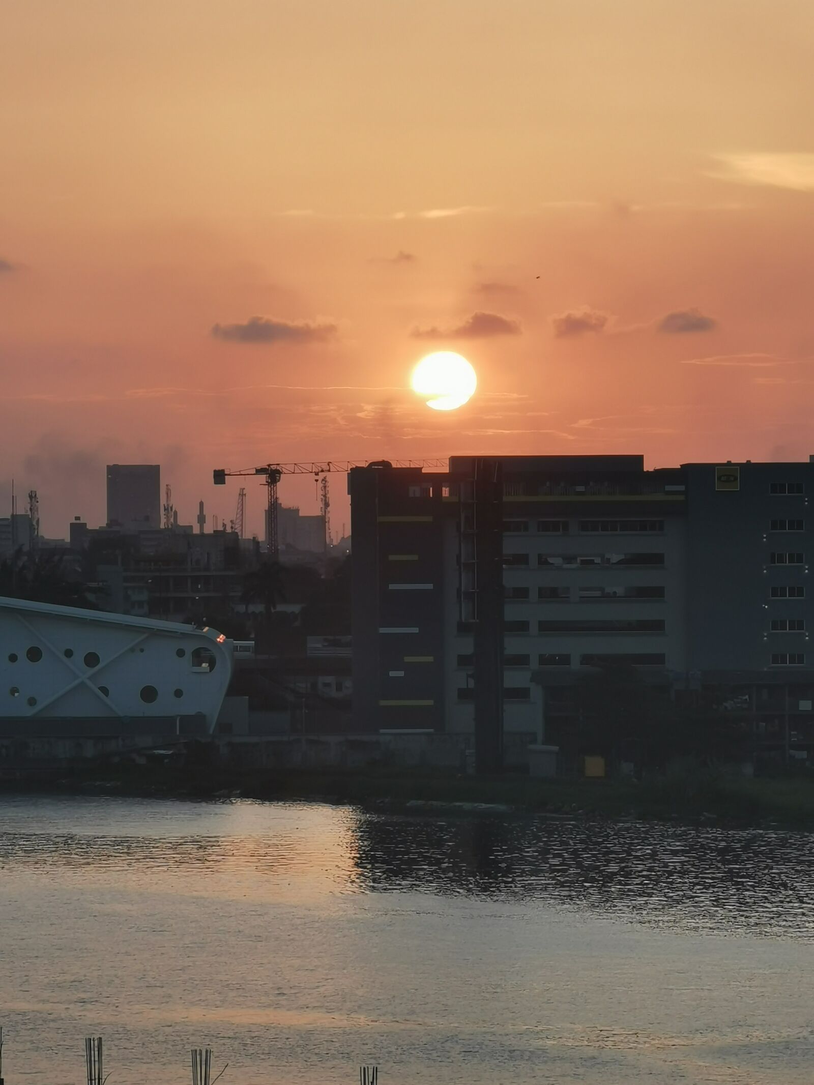 HUAWEI P30 Pro sample photo. Sunset, nigeria, victoria island photography