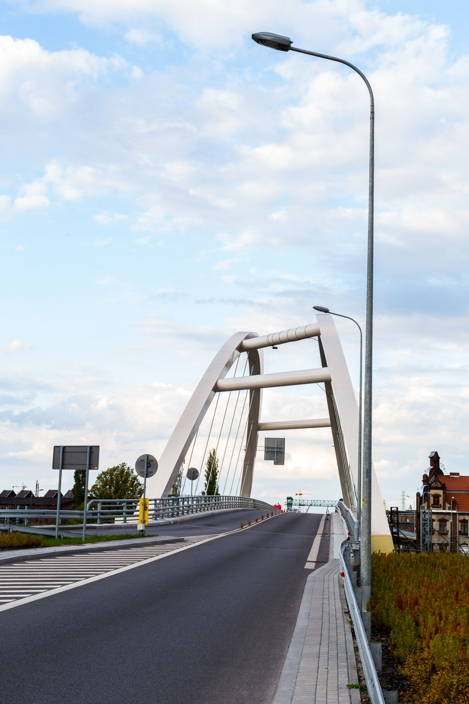 Canon EOS 6D + Canon EF 50mm F1.4 USM sample photo. Bridge, city, clouds, lantern photography