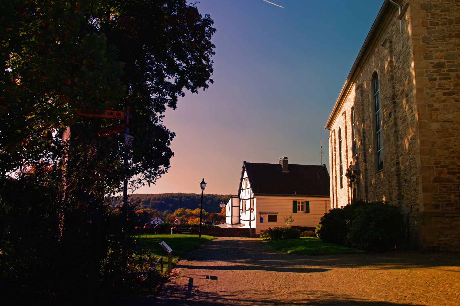Nikon D5300 sample photo. Kettwig, ruhr, historic center photography