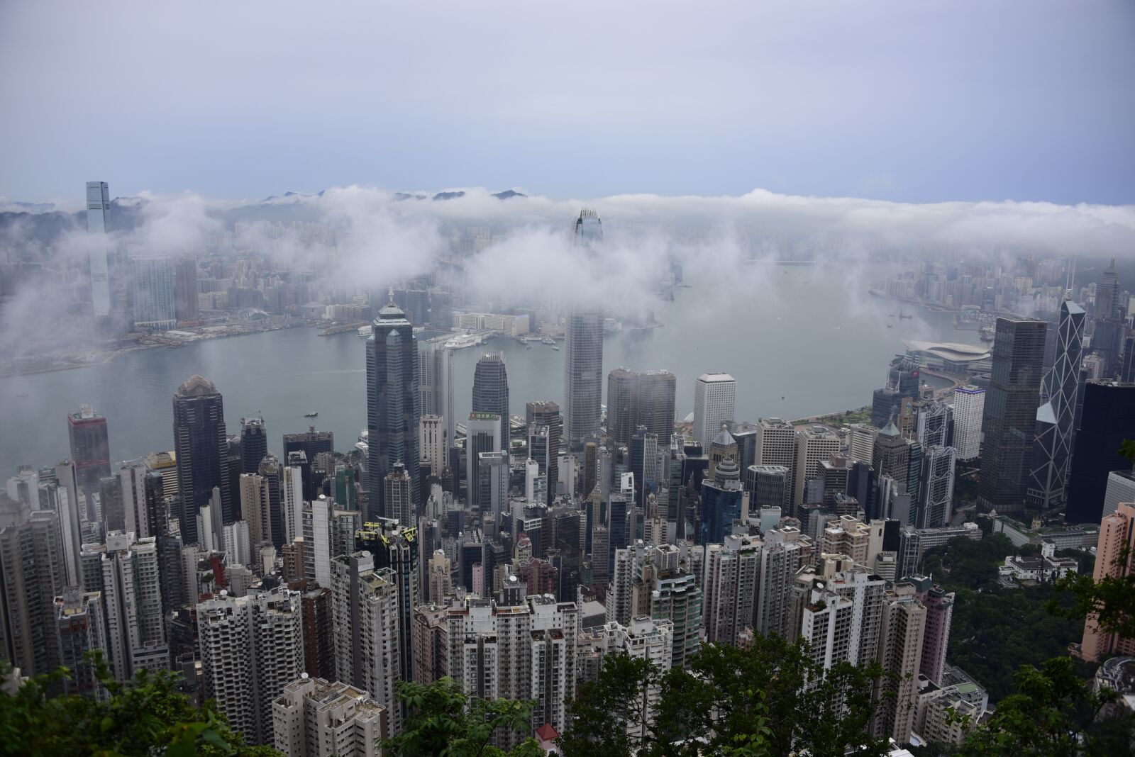 Nikon D750 sample photo. Hong kong, cloud, city photography