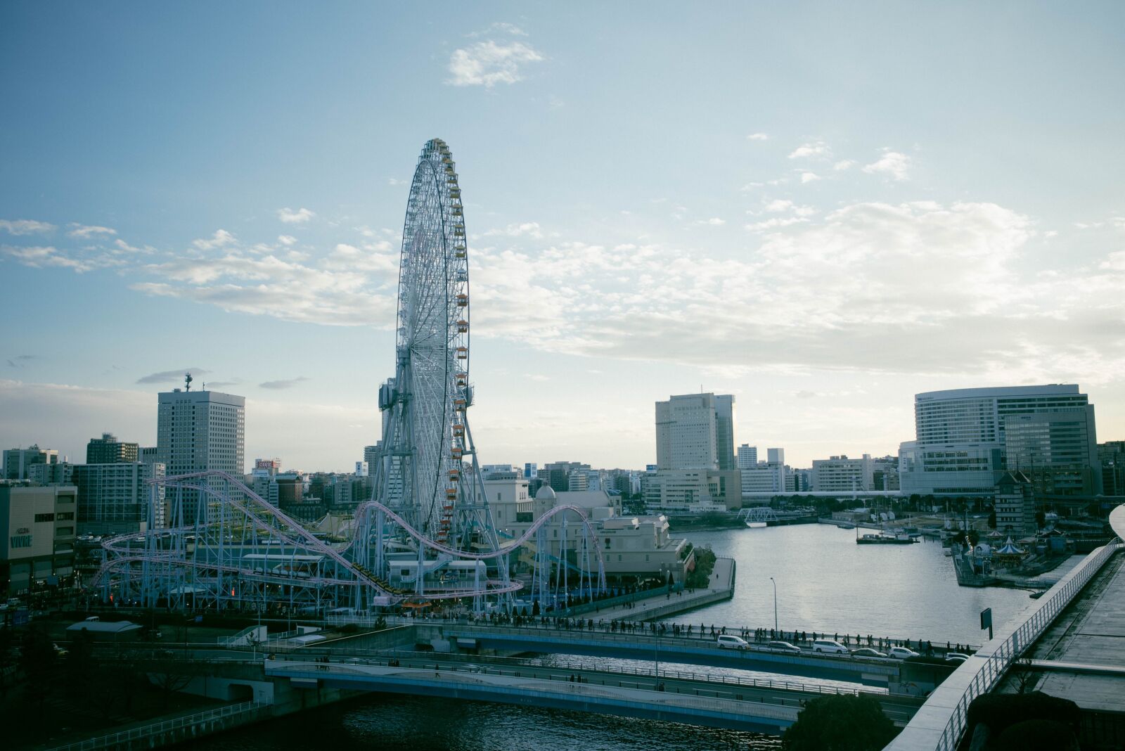 Nikon D750 sample photo. Amusement park, sky, buildings photography