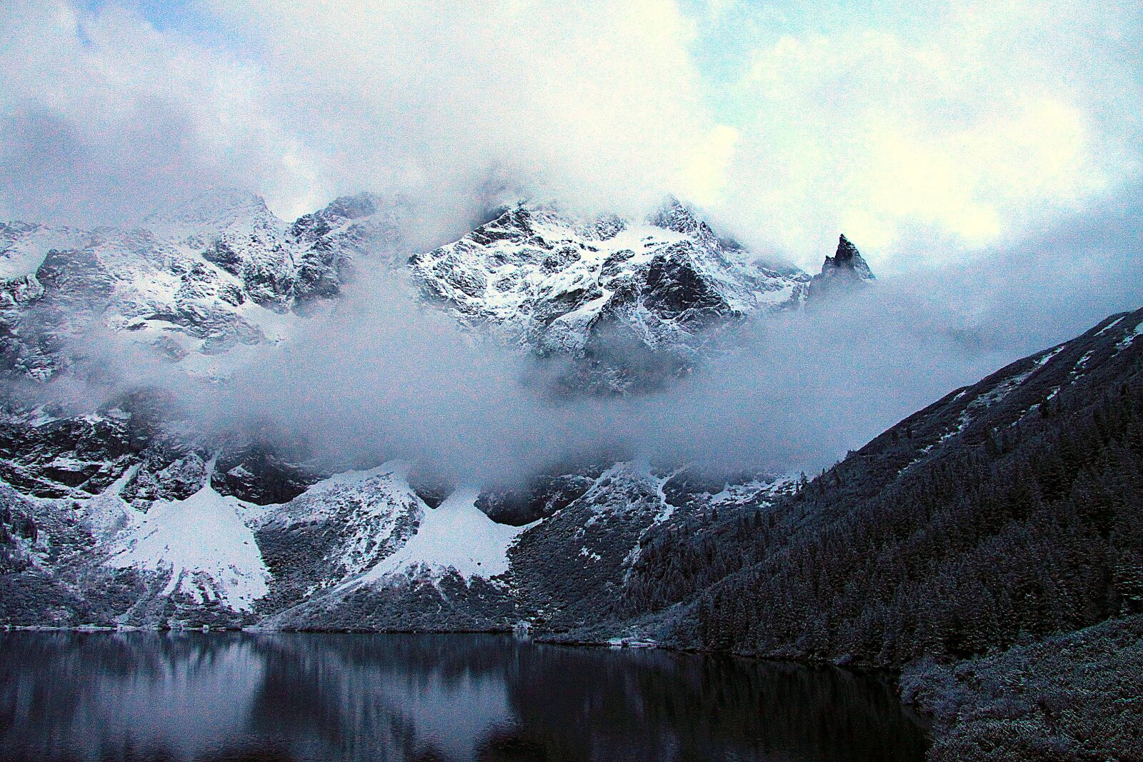Canon EOS 50D sample photo. Mountains, morskie oko, landscape photography