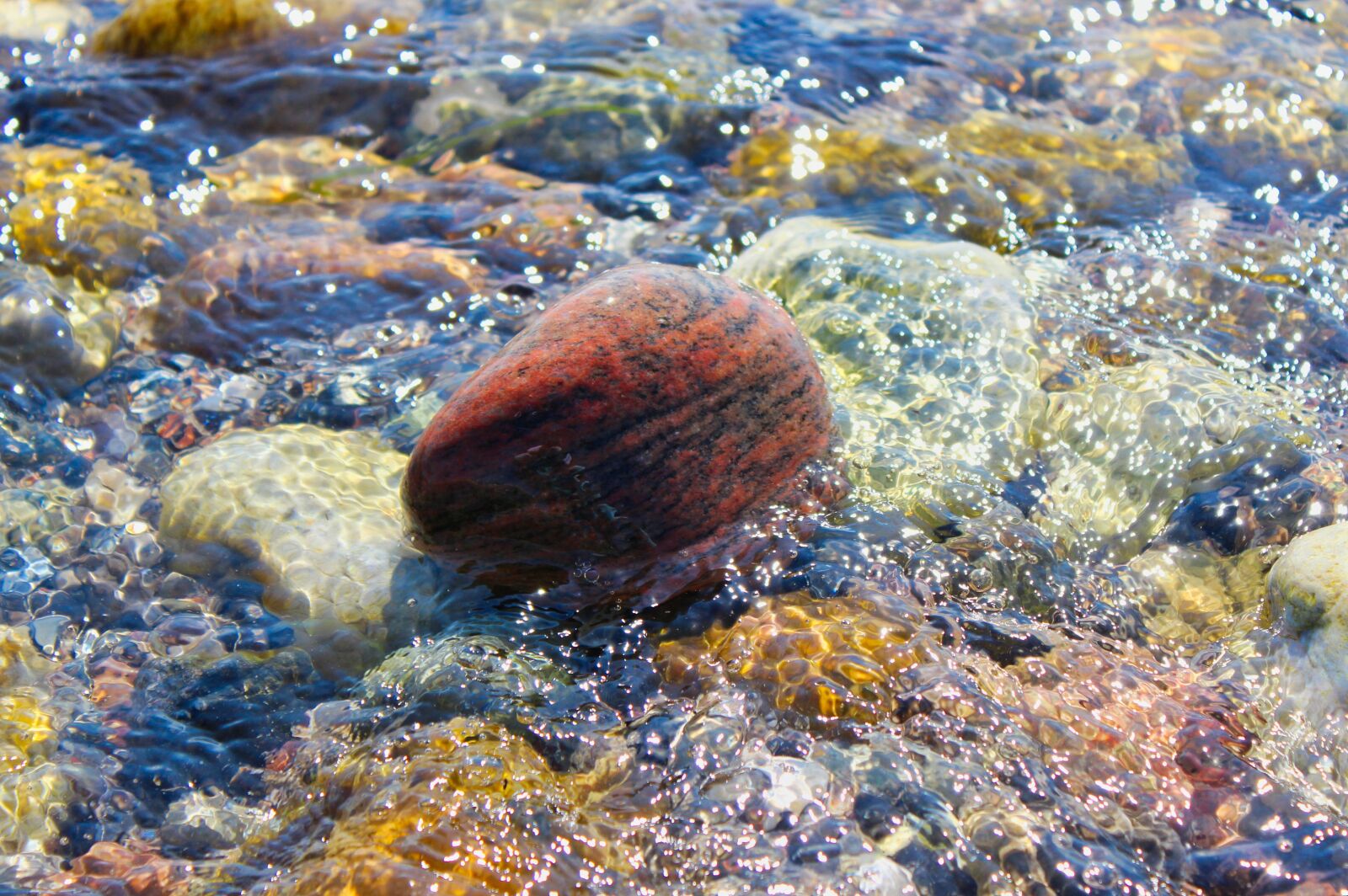Canon EOS 600D (Rebel EOS T3i / EOS Kiss X5) sample photo. Stone, sea, water photography