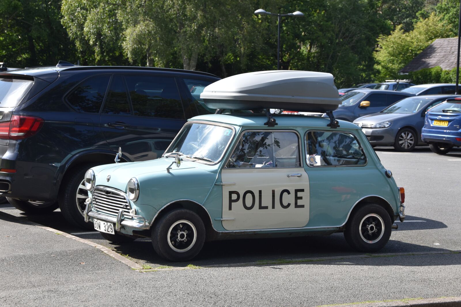 Nikon D5600 sample photo. Old police car, wales photography