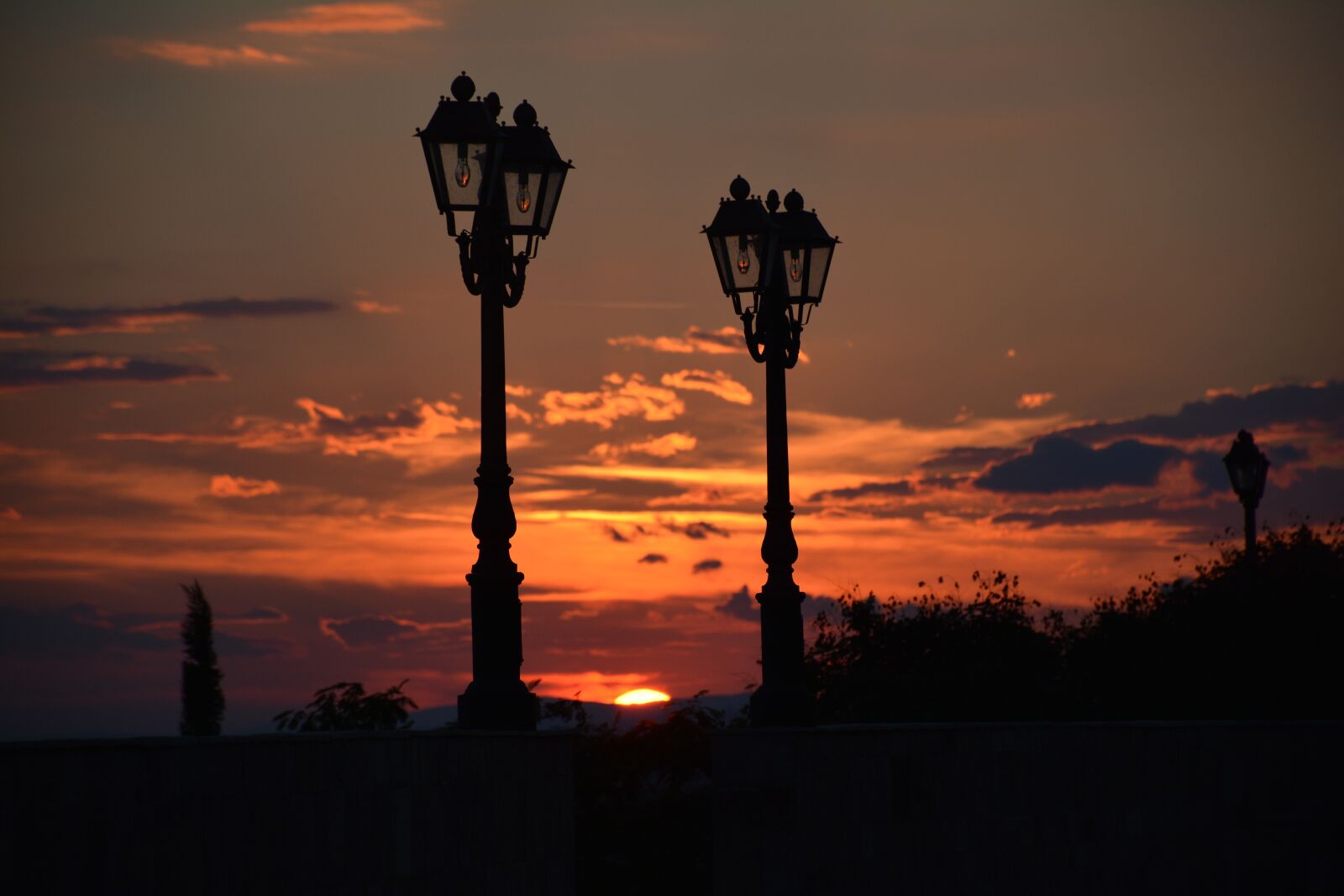 Nikon D7100 sample photo. Beautiful, clouds, lamps photography