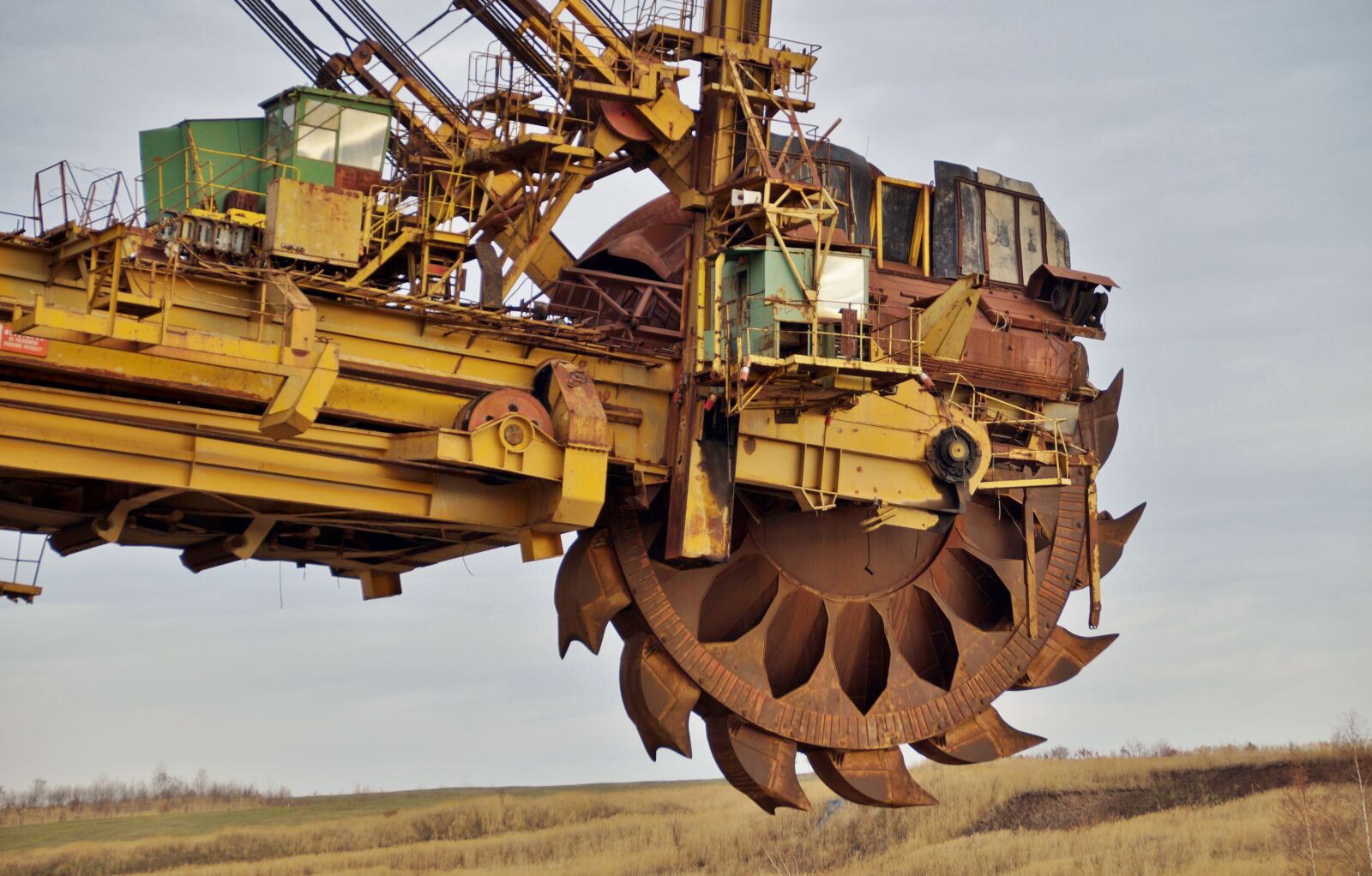Sony SLT-A58 sample photo. Mining, machine, excavator photography