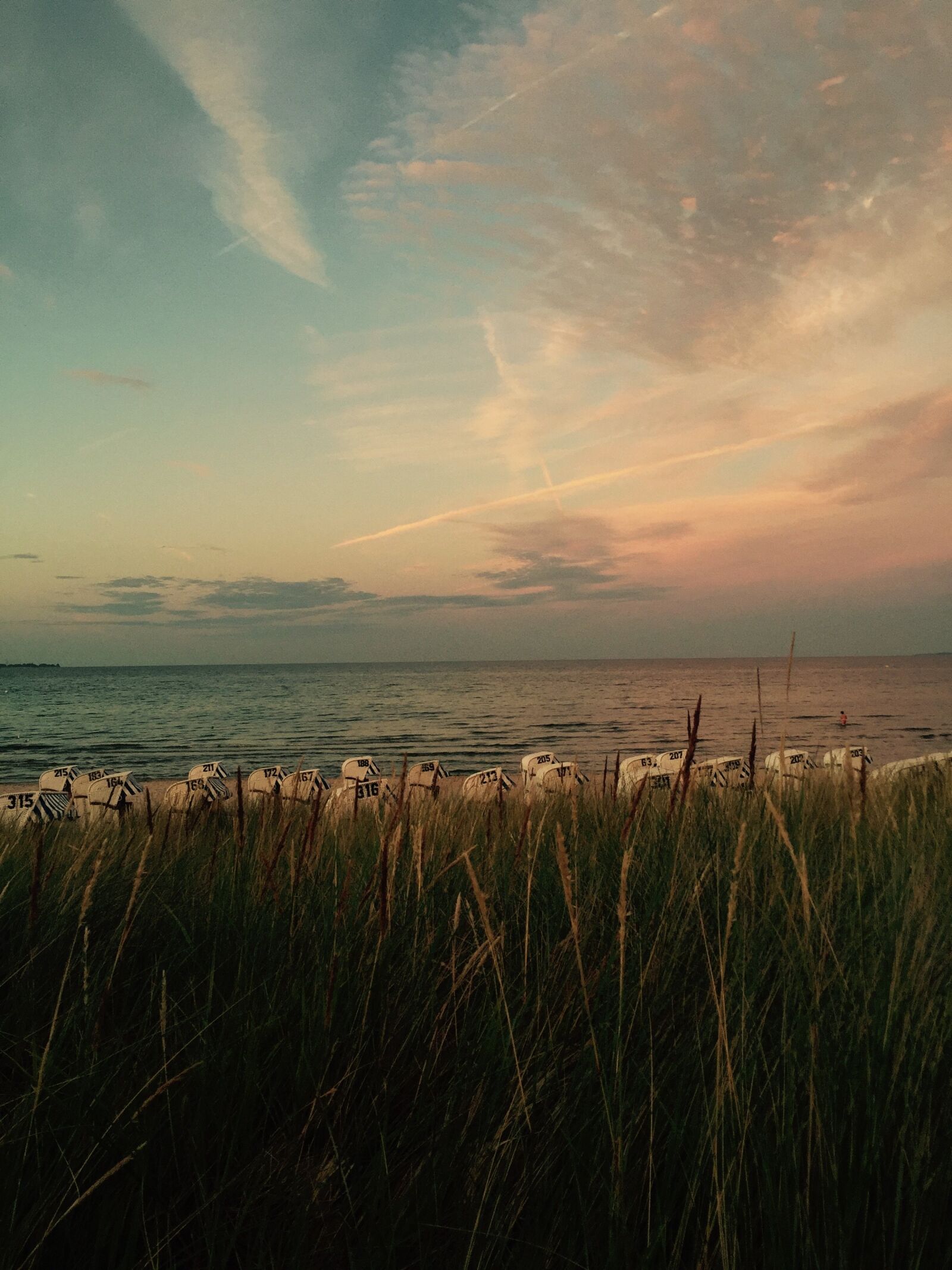 Apple iPhone 6 sample photo. Beach, sunset, abendstimmung photography