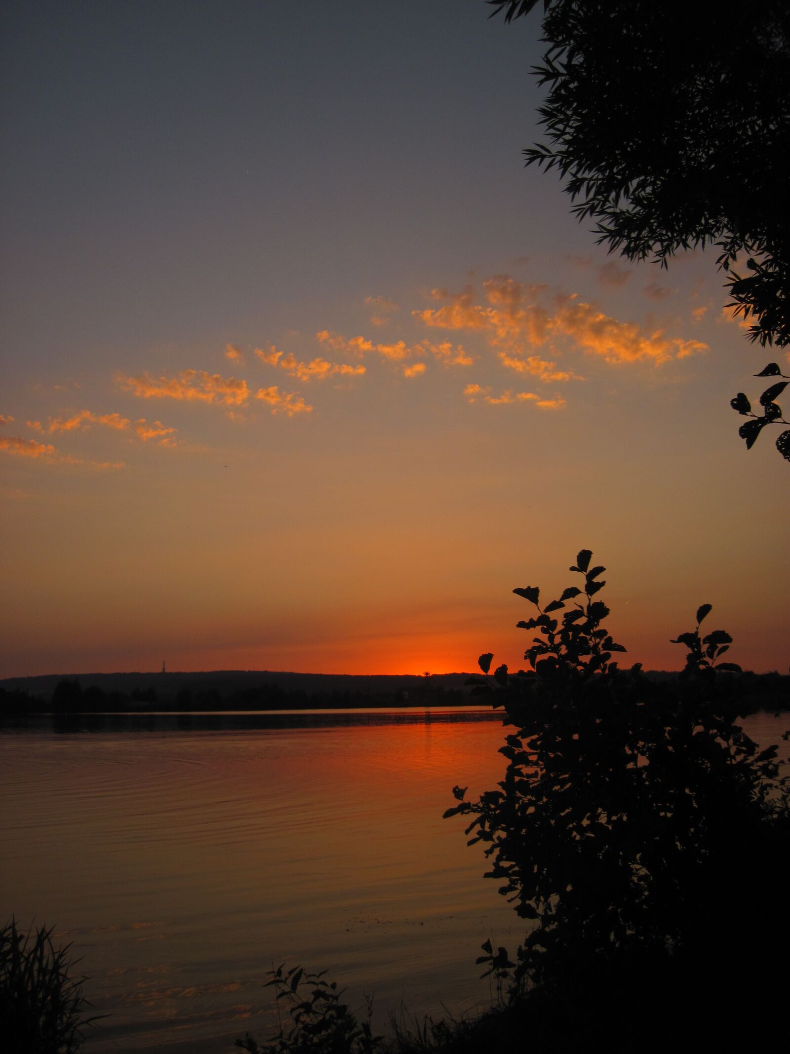 Canon PowerShot D10 sample photo. Sunset, lake, abendstimmung photography